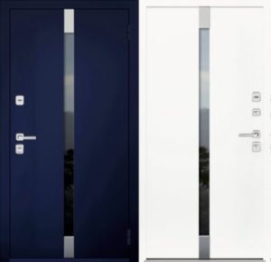 Дверь TERMO PRO V4 хром (с терморазрывом)