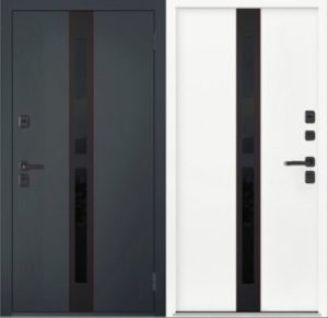 Дверь TERMO PRO V5 black (с терморазрывом)