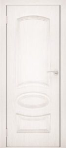 Межкомнатная дверь ЭКОШПОН ЭЛЛЕТИ БЕРГАМО-ПГ КРЕМ