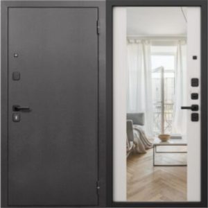 Металлическая дверь Стандарт Pro №10 сзеркалом