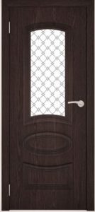 Межкомнатная дверь ЭКОШПОН ЭЛЛЕТИ БЕРГАМО-ПО КОНЬЯК