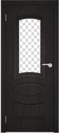 Межкомнатная дверь ЭКОШПОН ЭЛЛЕТИ БЕРГАМО-ПО ШОКОЛАД