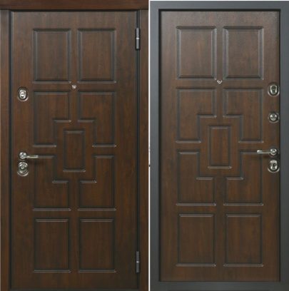 Металлическая дверь Элит №8 для частного дома