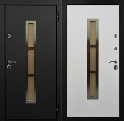 Металлическая дверь Эверест белый