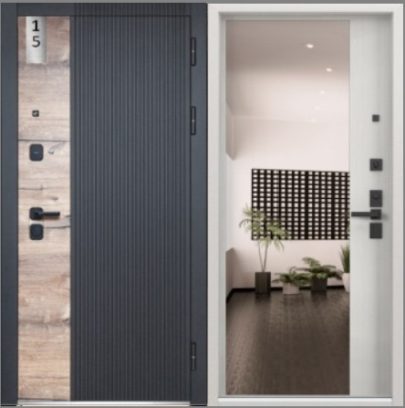 Металлическая входная дверь STYLE V2-03