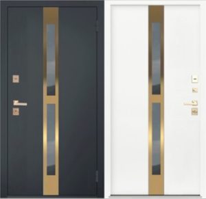 Дверь TERMO PRO V5 хром (с терморазрывом)